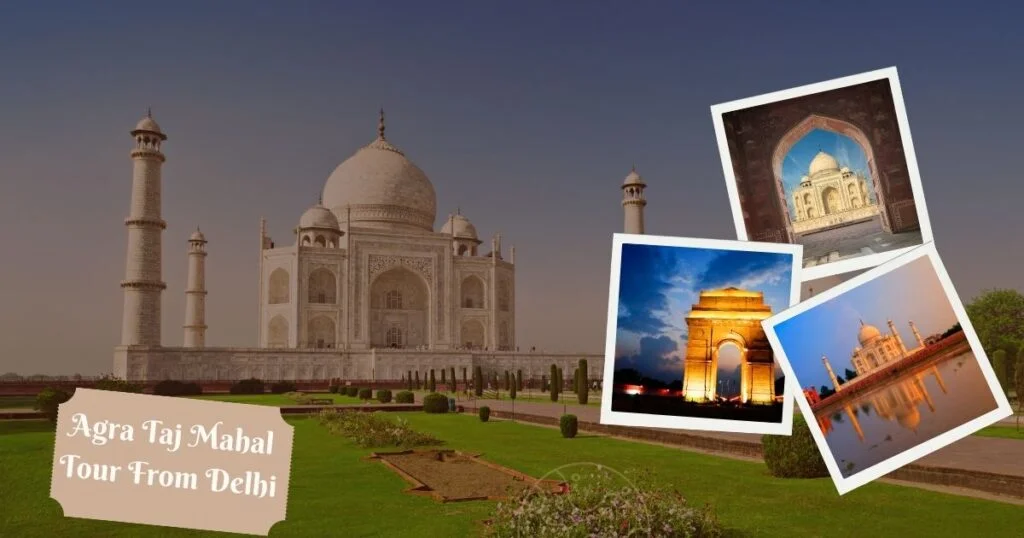 delhi to taj mahal distance
